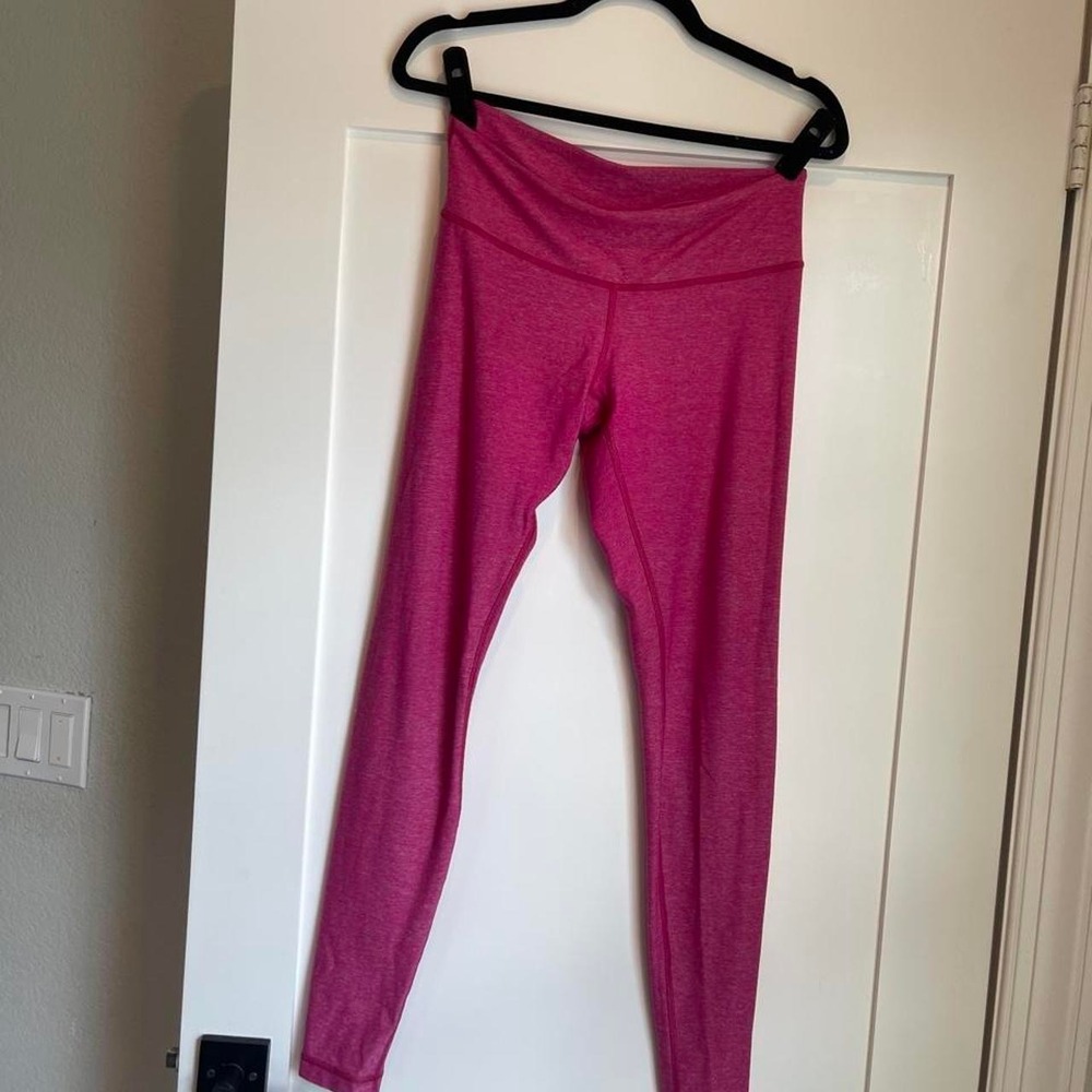 Lululemon Hot Pink Magenta Leggings Size 8